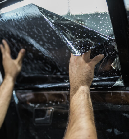 Vehicle tinting service