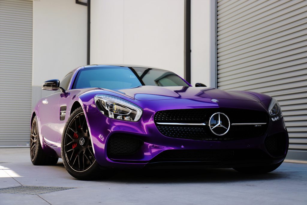 Custom wrapped vehicle