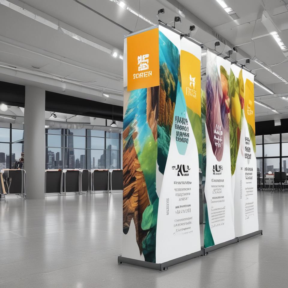 Eye-Catching Hanging Banners for Maximum Visibility