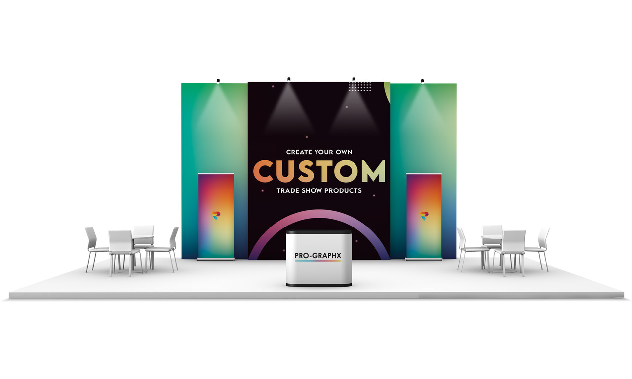 Vibrant Trade Show Posters