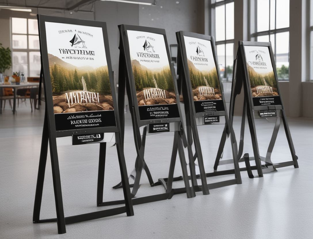 Durable A-Frame Displays