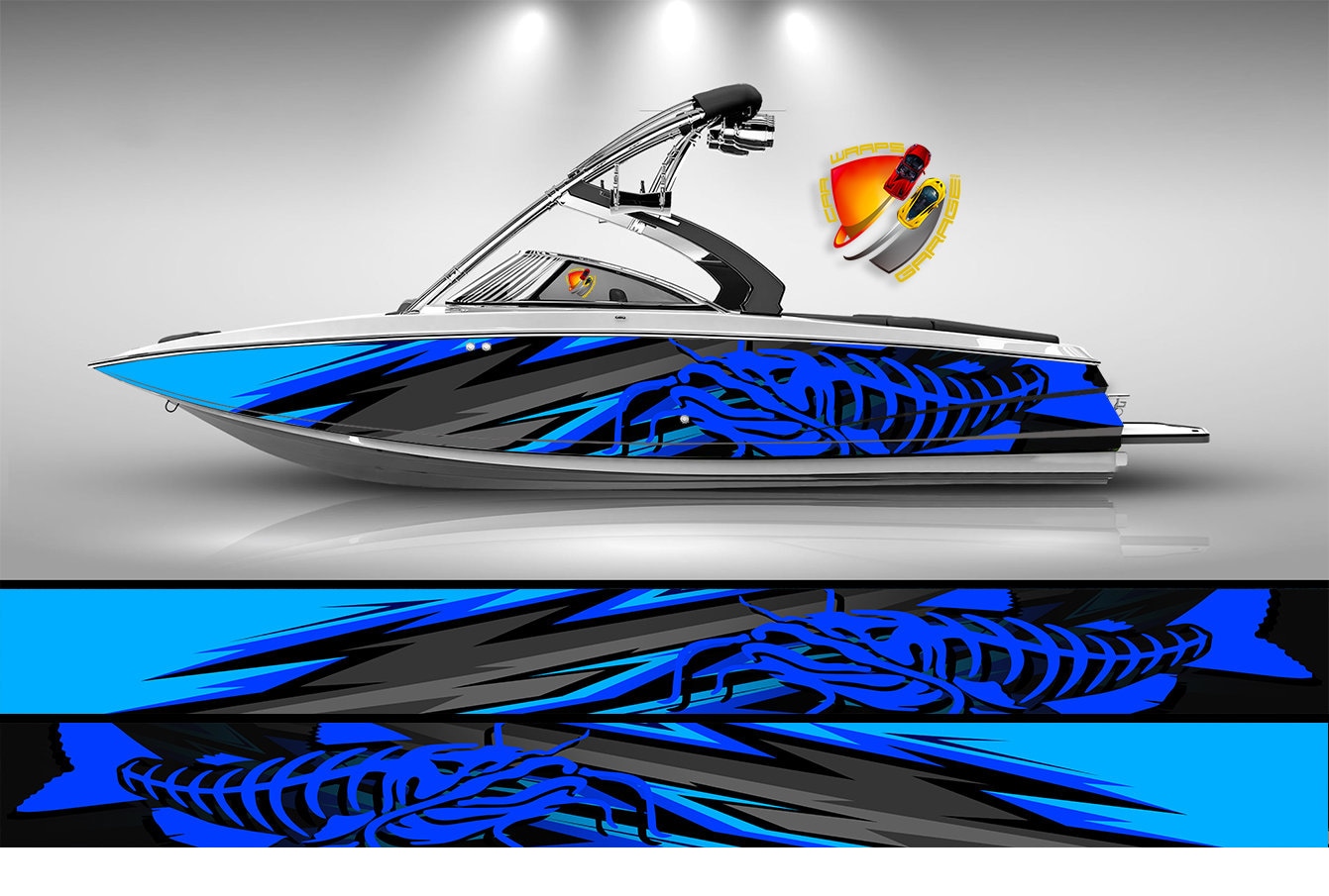 Custom wrap for boats