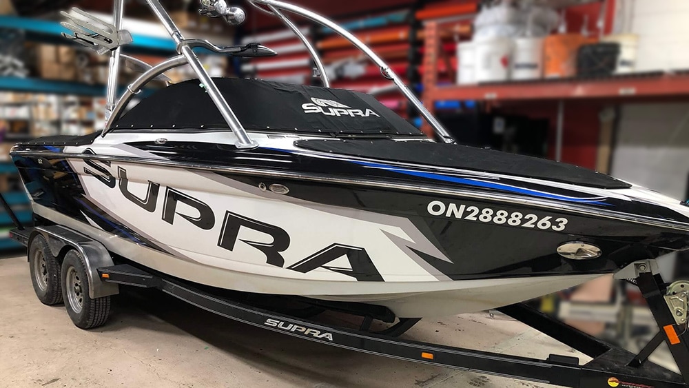 Custom Boat Wraps